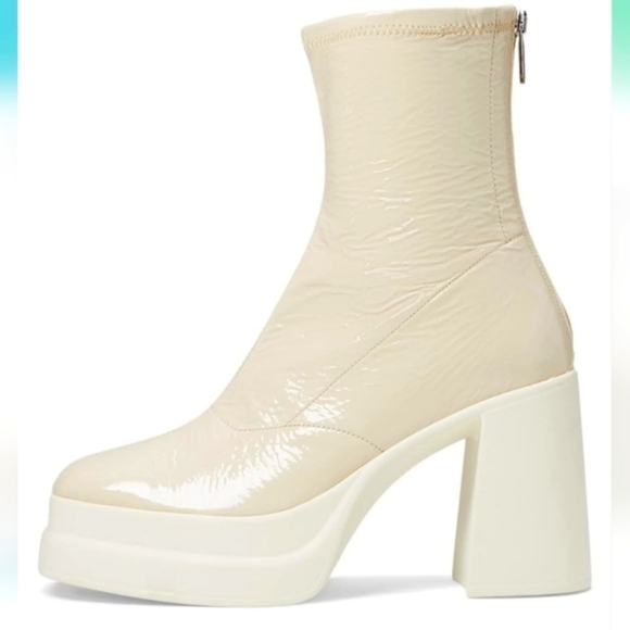 Free People Double Stack Platform Boot...Size 40/10 - Picture 2 of 9